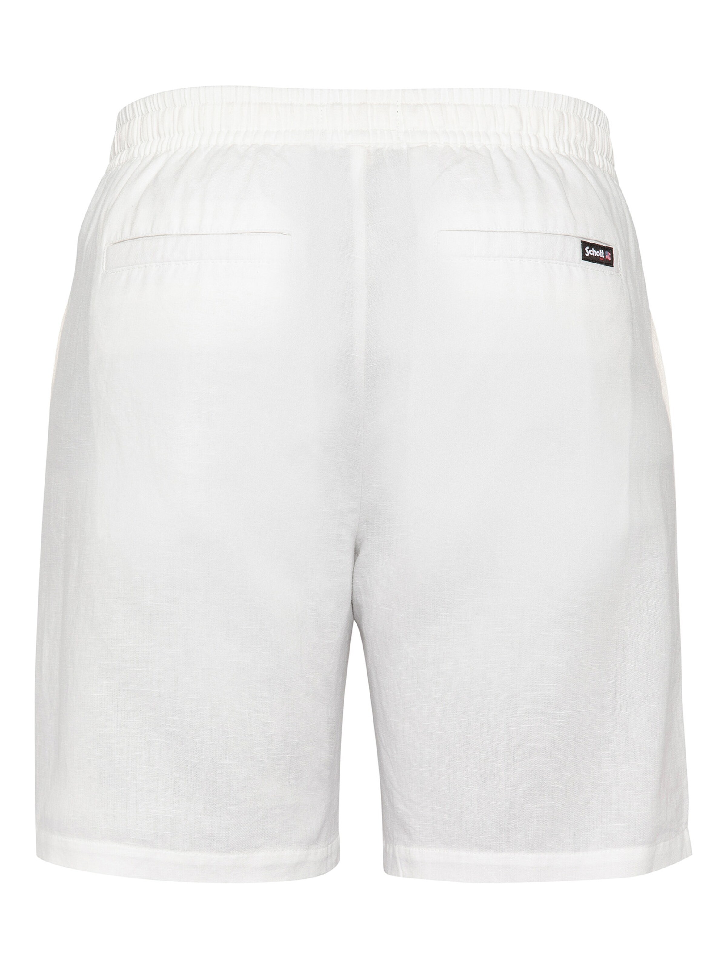 Coupe slim Pantalon Schott NYC en blanc