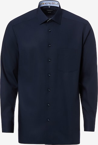 Andrew James Zakelijk overhemd in Blauw: voorkant