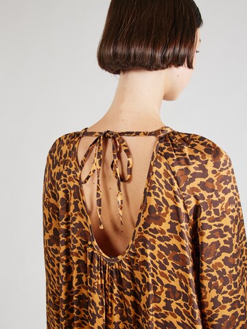 Robe 'Paz' FRNCH PARIS en marron