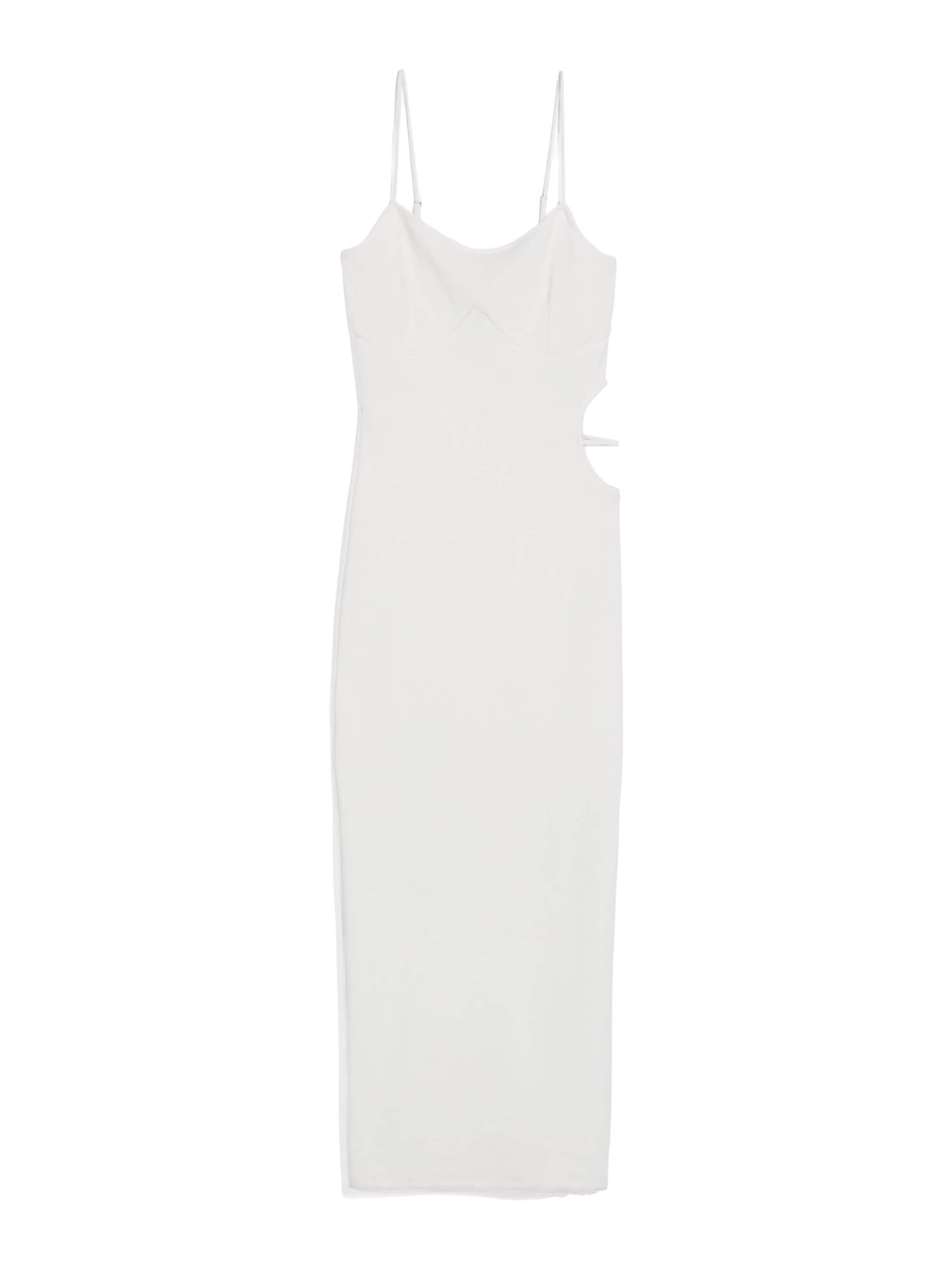 Bershka Klänning i vit: framsida