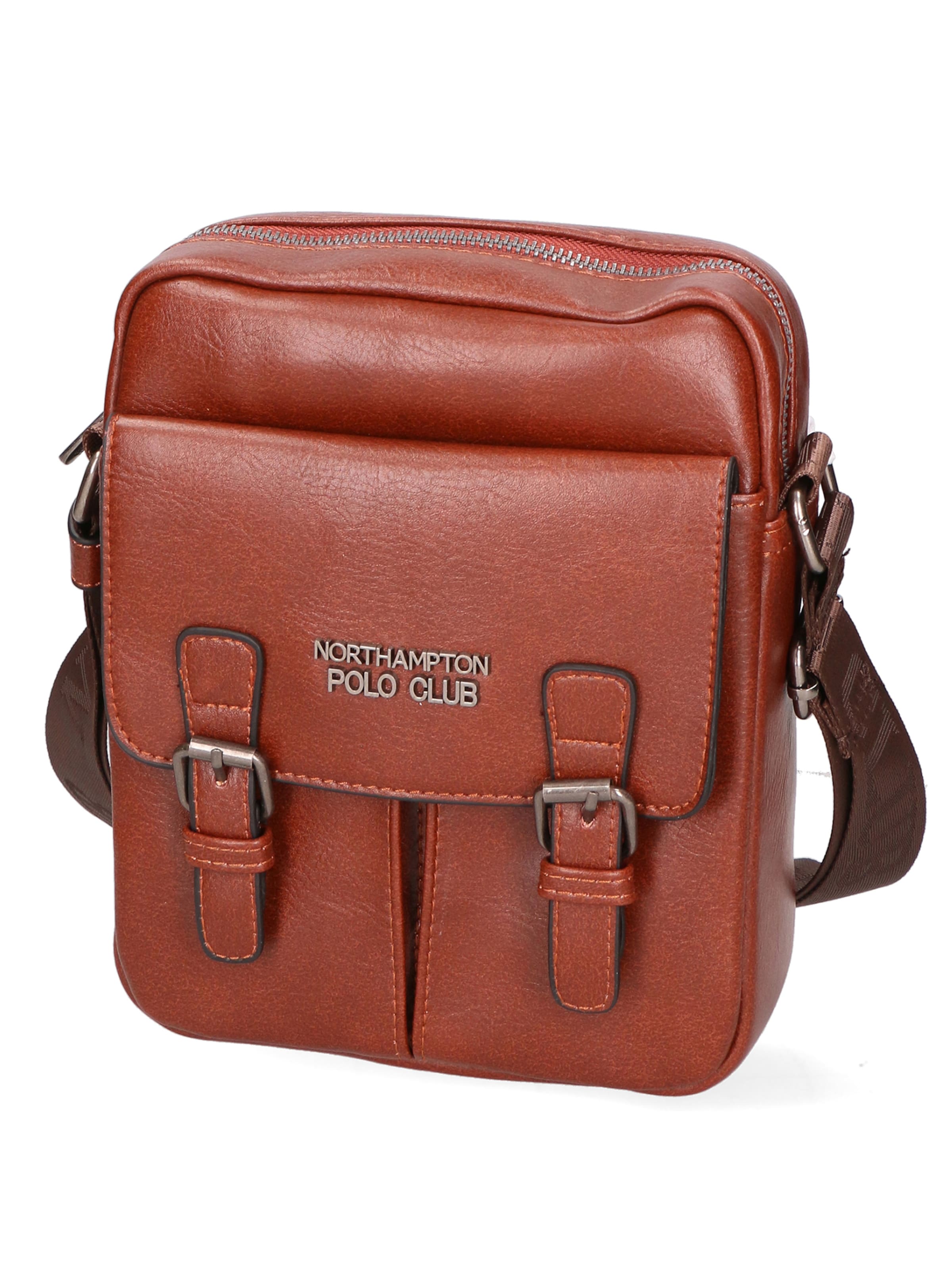 Northampton Polo Club Schoudertas in Bruin