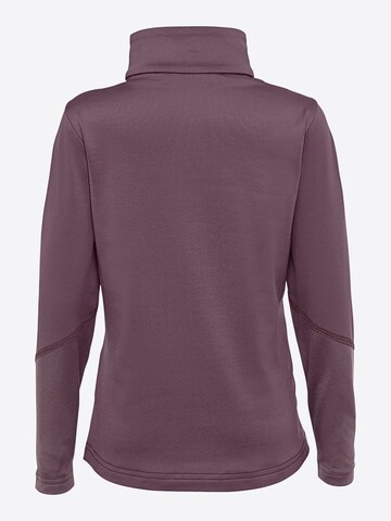 VAUDE Athletic Sweatshirt 'Livigno' in Purple