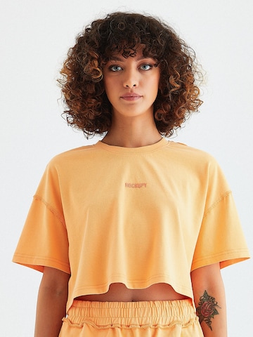 Rockupy Top in Orange: Vorderseite