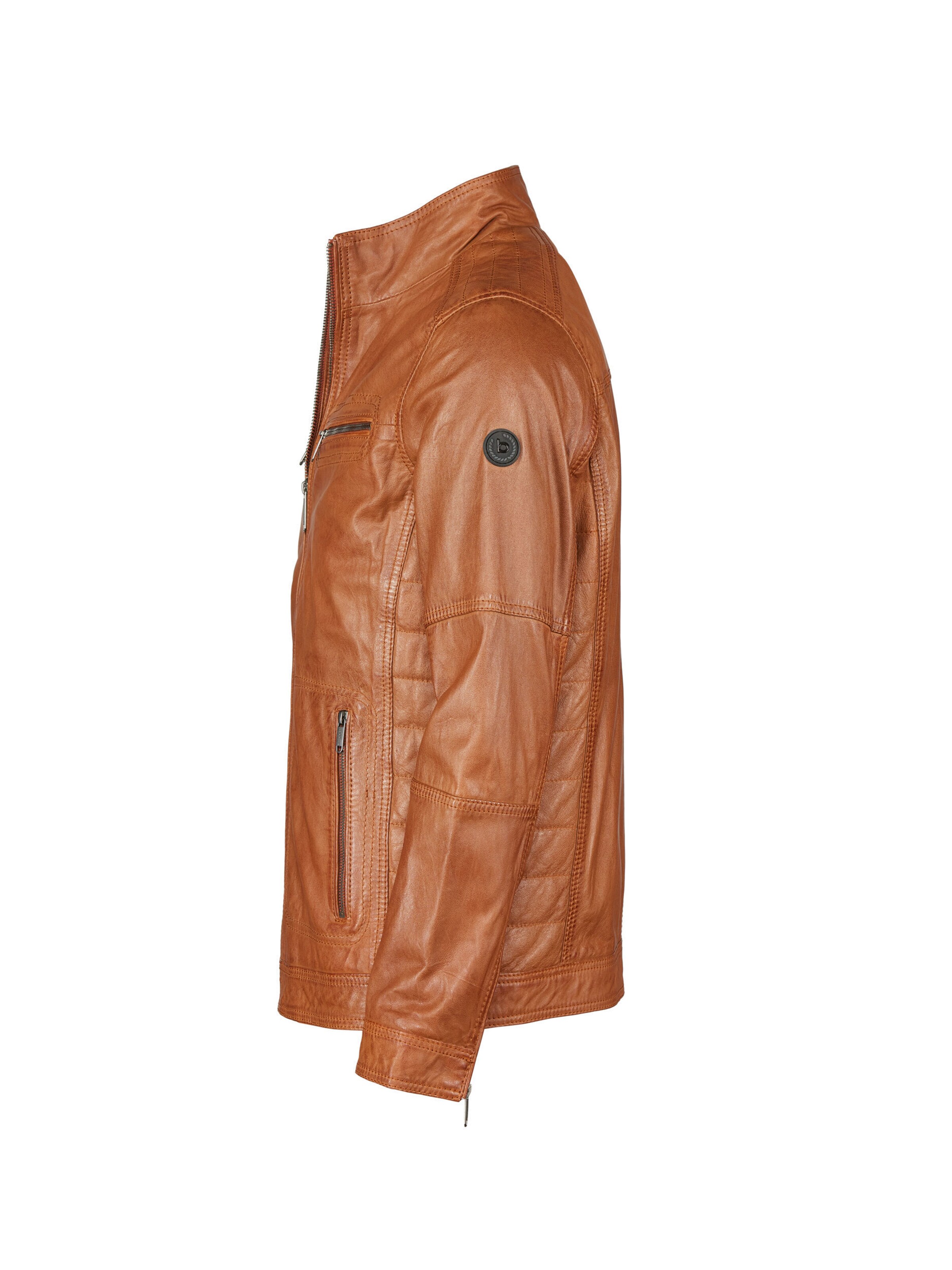 bugatti Lederjacke 'BUFidelio' in Braun