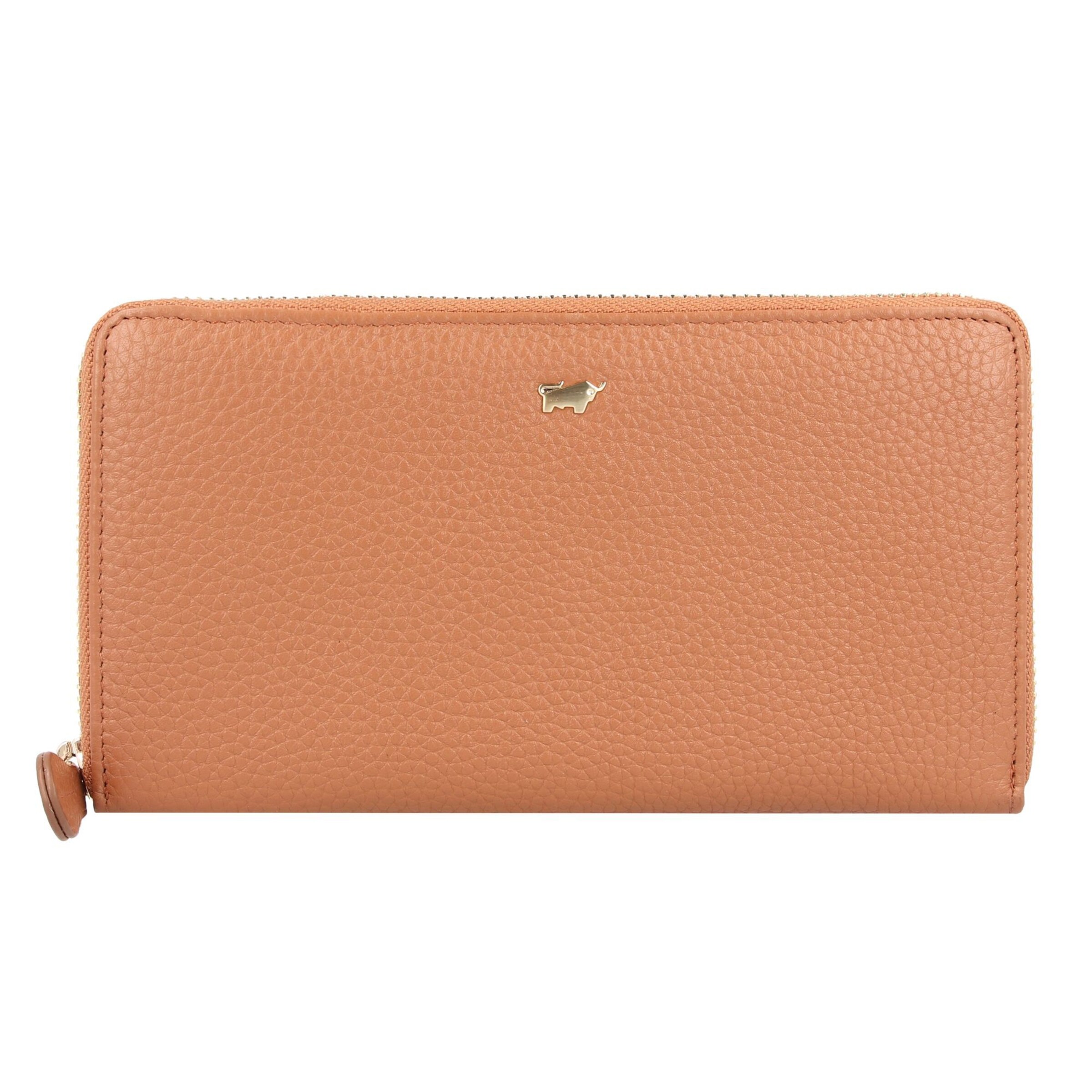 Porte-monnaies 'Asti' Braun Büffel en marron : devant