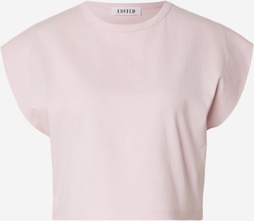 Tricou 'Xophia' de la EDITED pe roz: față