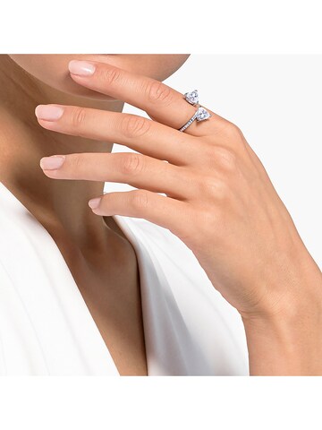 Swarovski Ring in Weiß