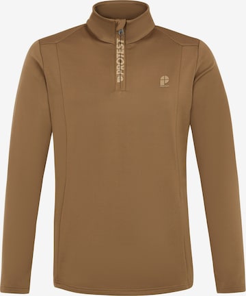 PROTEST Sportsweatshirt 'WILL' in Braun: Vorderseite