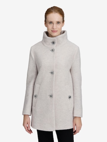 Manteau mi-saison Betty Barclay en gris : devant