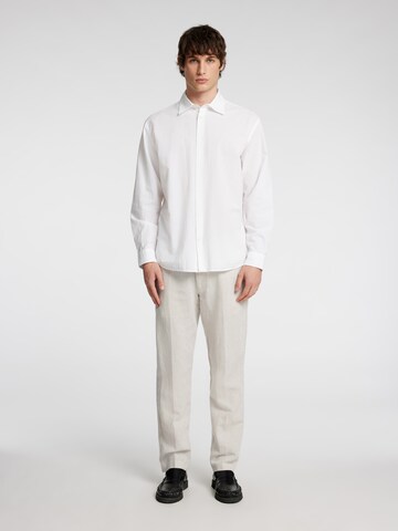 regular Pantaloni con piega frontale 'SLH196-LEROY' di SELECTED HOMME in grigio
