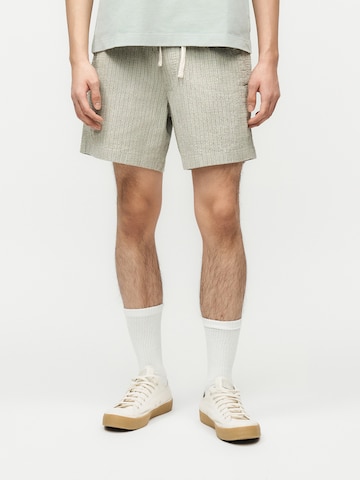 Loosefit Pantalon HOLLISTER en vert : devant