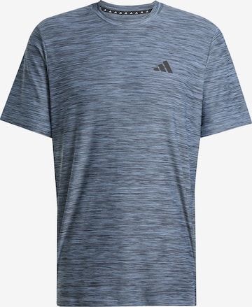 ADIDAS PERFORMANCE Sportshirt 'Essentials' in Blau: Vorderseite