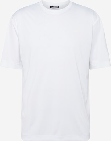 J.Lindeberg Performance Shirt 'Ade' in White: front