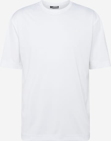 J.Lindeberg Λειτουργικό μπλουζάκι 'Ade' σε λευκό: μπροστά