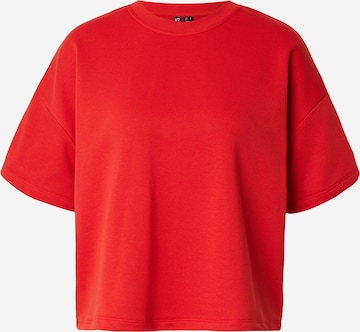 PIECES Tréning póló 'PCChilli' - piros: elől