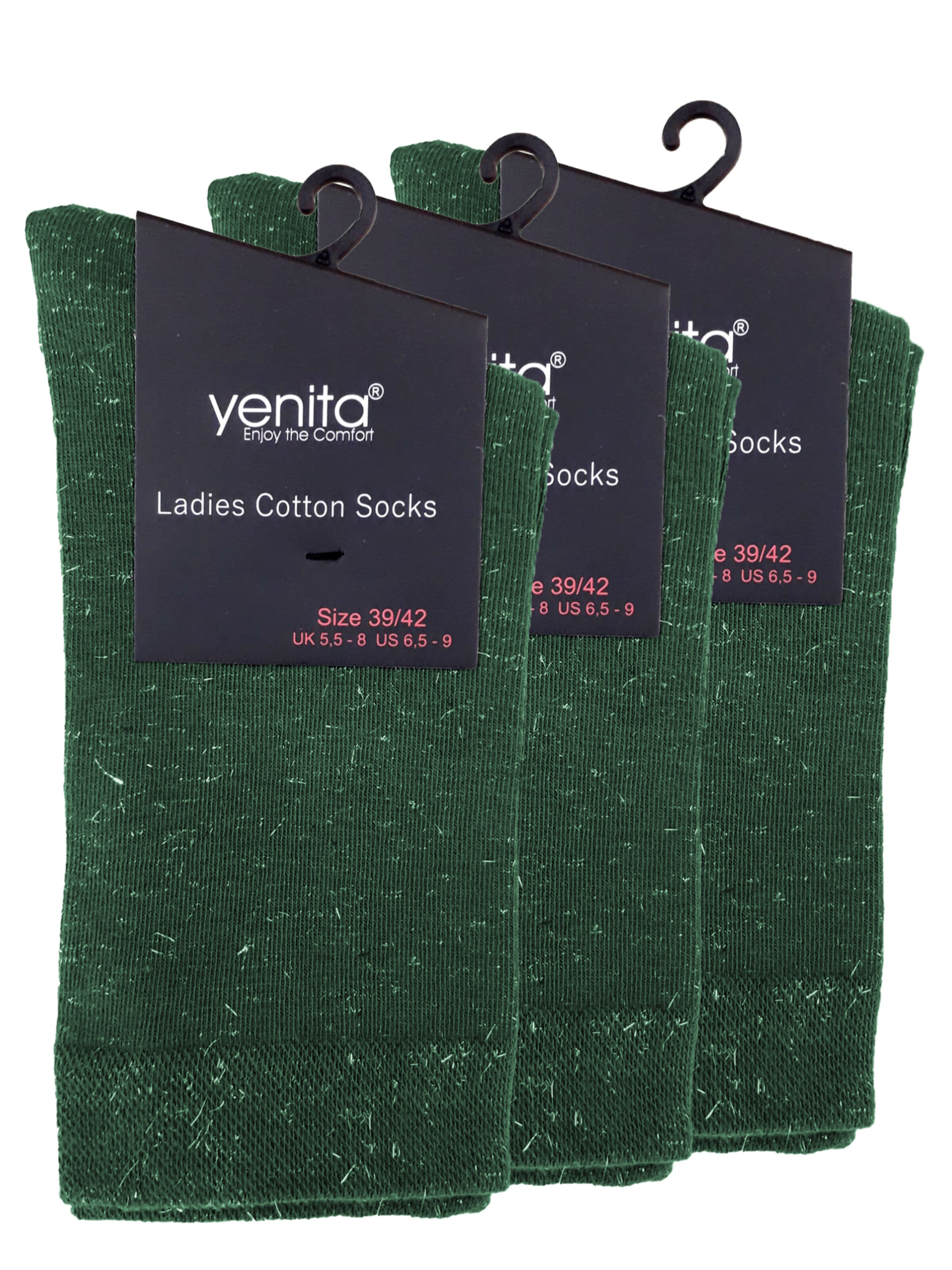 Calzino di Yenita in verde