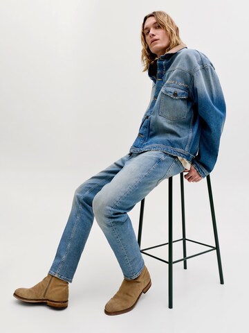 JACK & JONES Slimfit Jeans 'JJIMIKE JJORGINAL' in Blauw