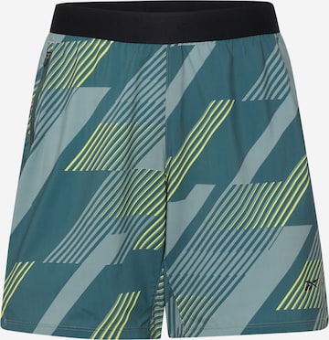 Reebok Regular Sportbroek 'SPEED 3.0' in Groen: voorkant