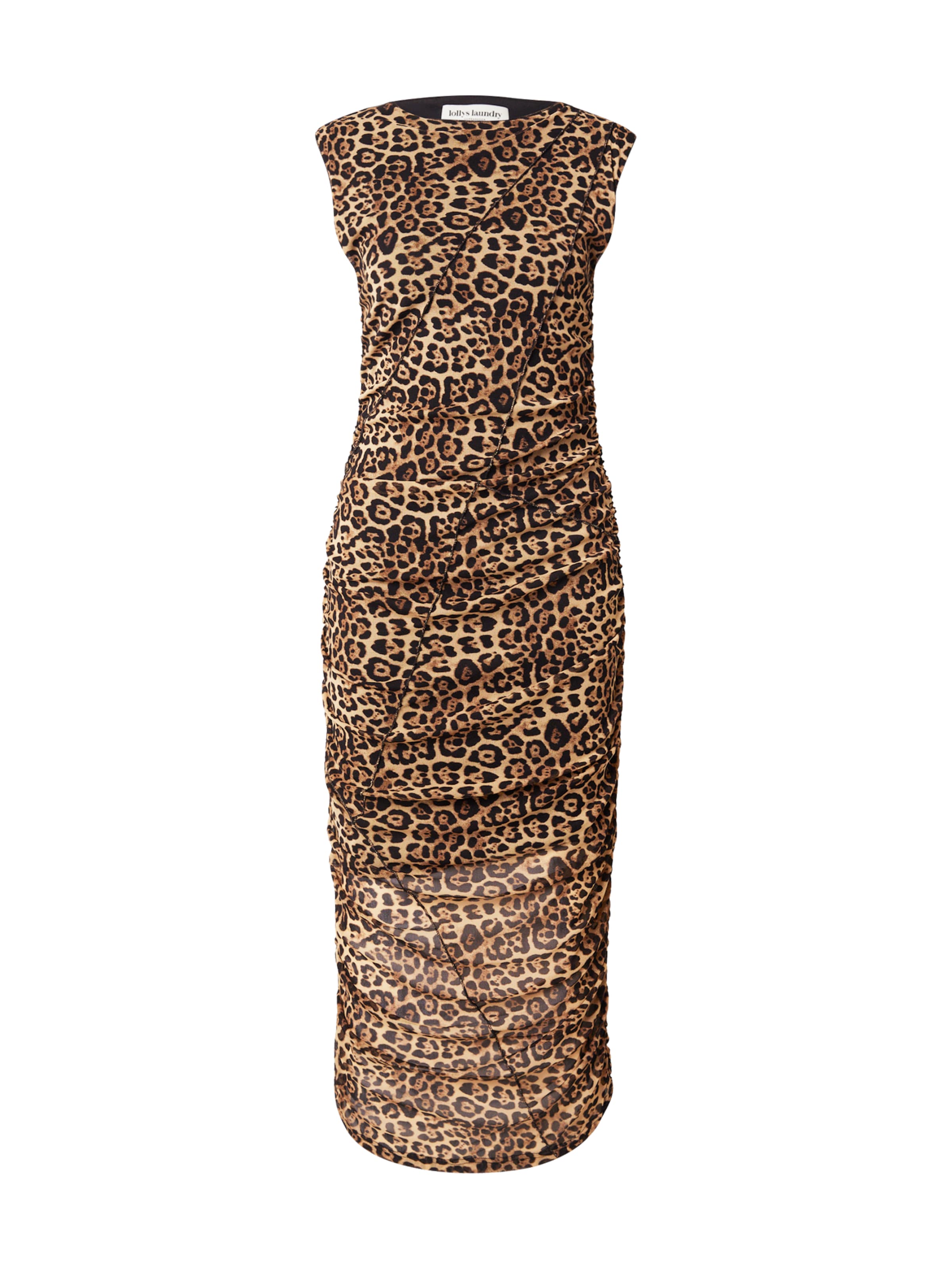 Lollys Laundry Dress 'Lolu' in Brown: front