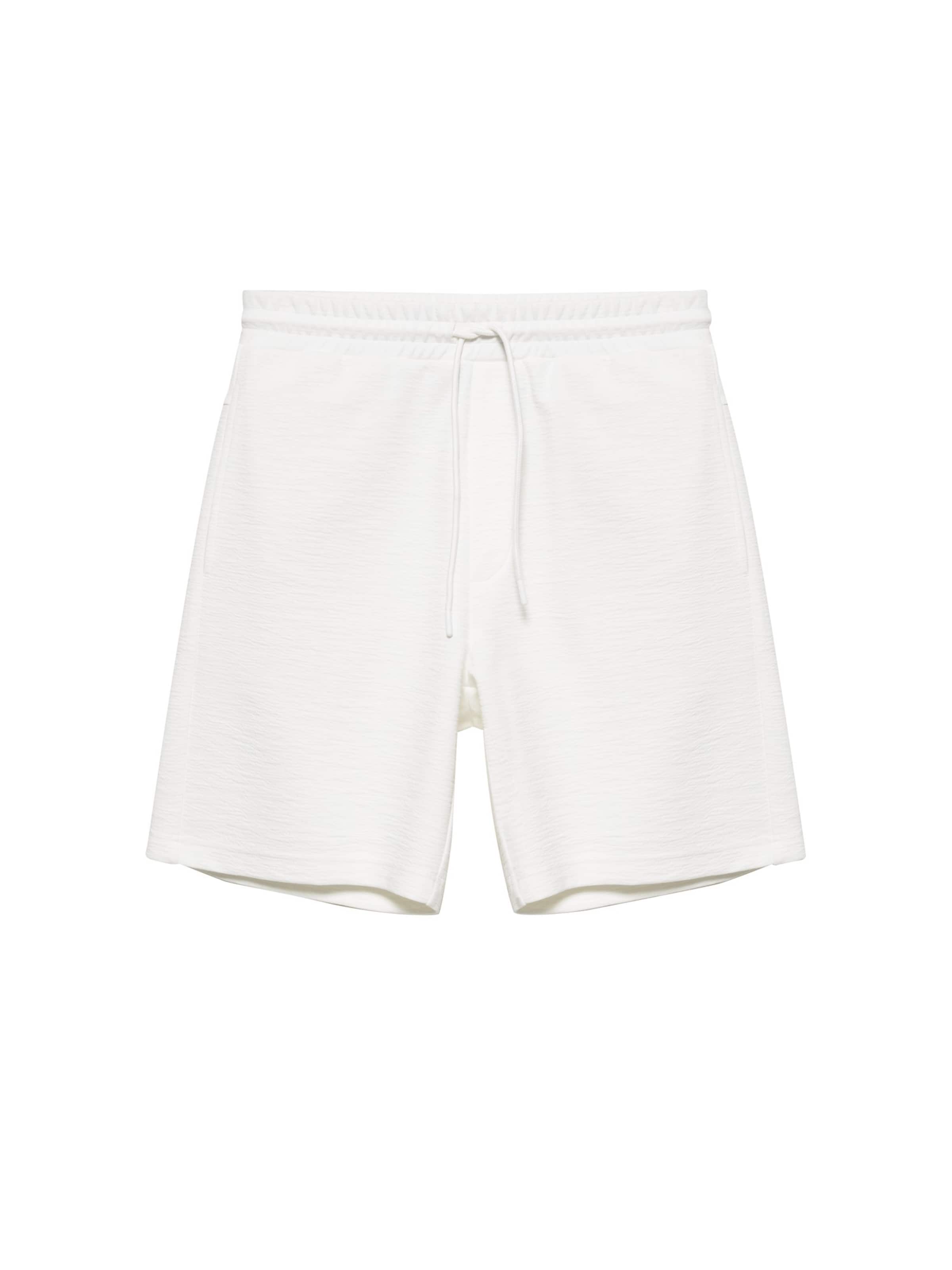 Loosefit Pantaloni di Pull&Bear in bianco: frontale
