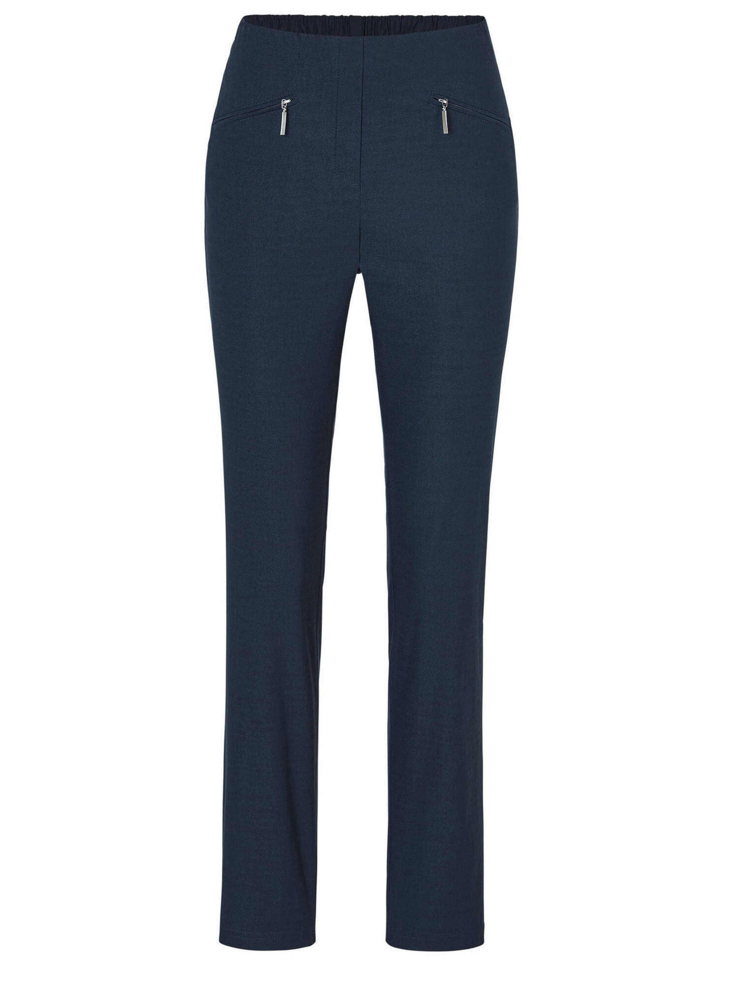 Goldner Broek 'LOUISA' in Blauw: voorkant