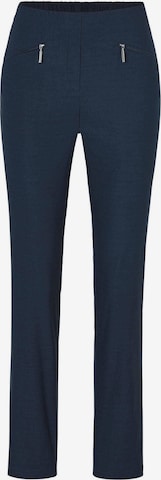 Goldner Trousers ' LOUISA ' in Blue: front