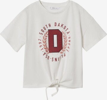 MANGO KIDS Shirt 'DAKOTA' in White: front