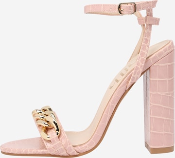 Dorothy Perkins Remienkové sandále - ružová