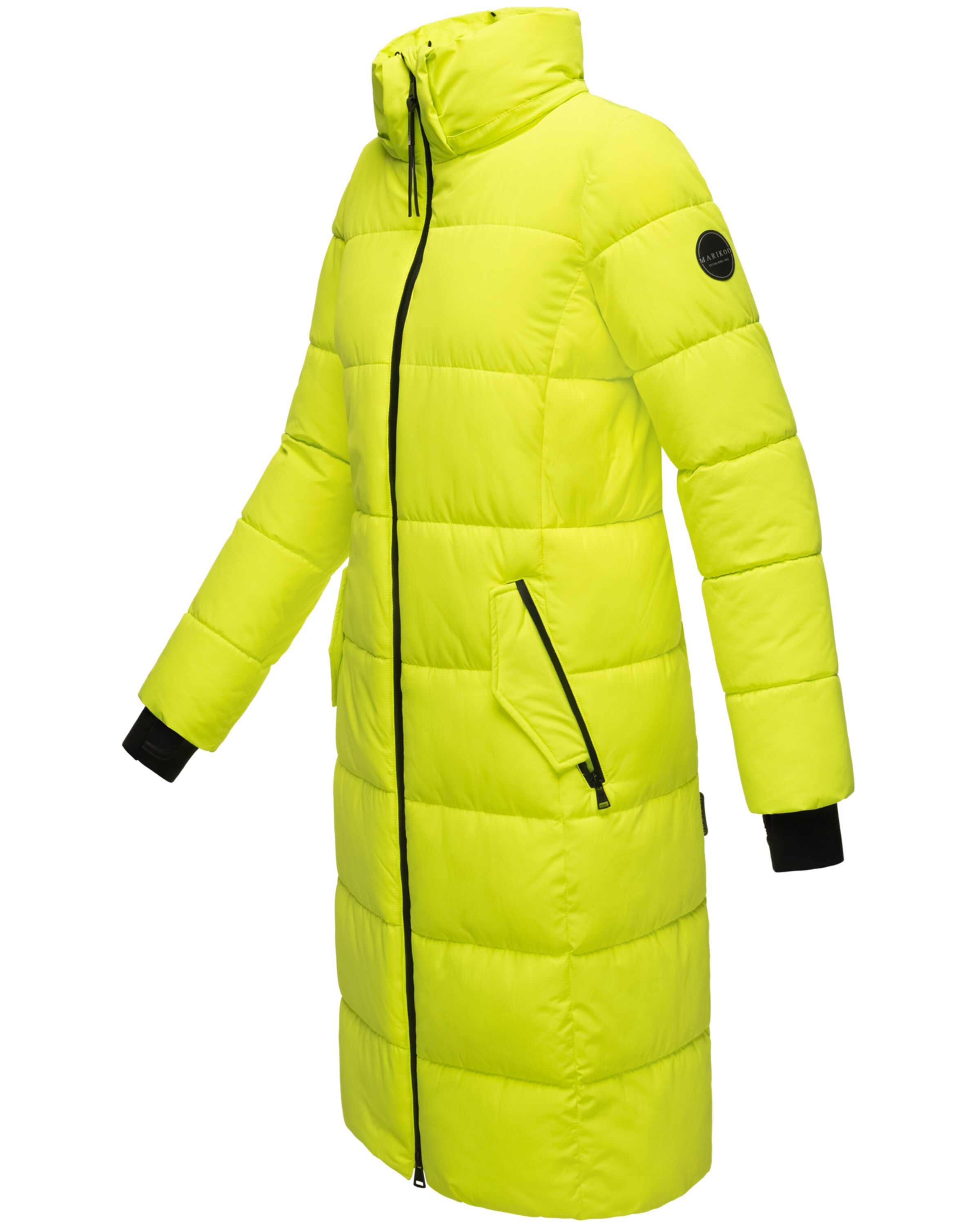 MARIKOO Zimski plašč 'Zuraraa XVI' | zelena barva