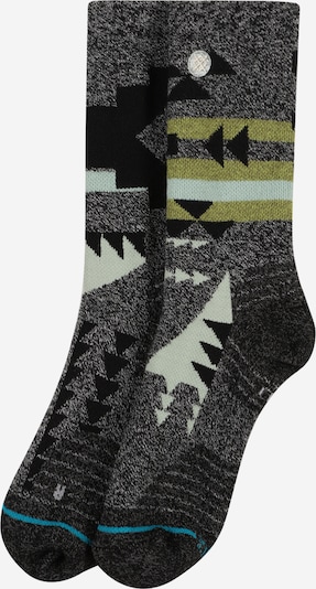 Stance Sportsocken in pastellblau / schilf / schwarz, Produktansicht
