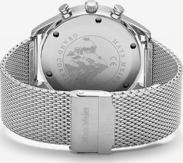 Mats Meier Analoog horloge in Zilver