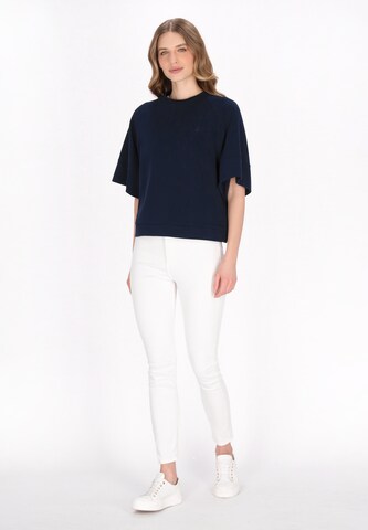 DreiMaster Maritim Sweatshirt in Blauw