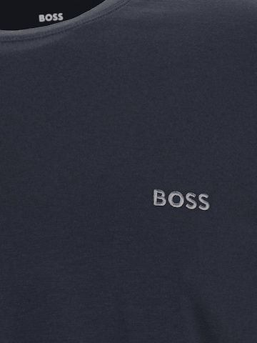 Maglietta 'Mix&Match LS-Shirt R' di BOSS in blu