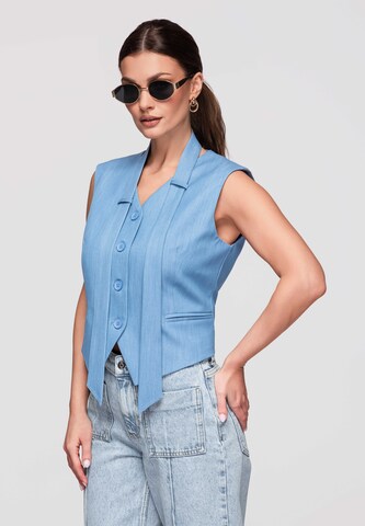 Ombre Bodywarmer 'OW-VE-E0004' in Blauw