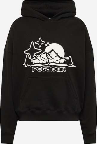 Pegador Sweatshirt 'PANSY' in Black: front