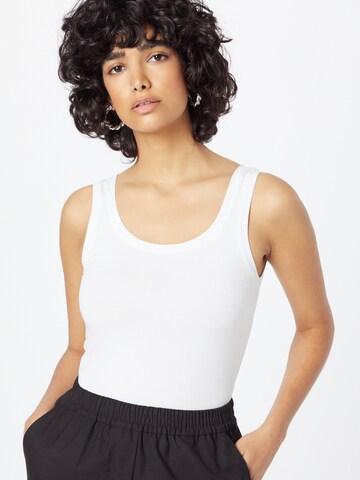 b.young Top 'Pamila' in White: front