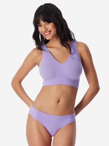 SCHIESSER Bustier BH ' Invisible Soft ' in Lila