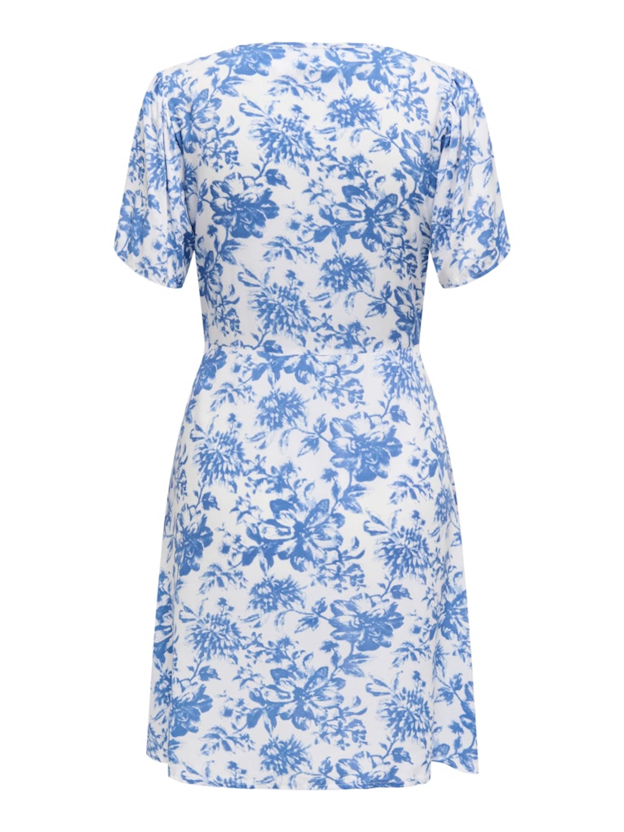 Rochie tip bluză 'ONLEvida' de la ONLY pe alb