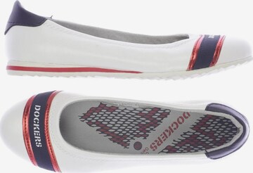 Dockers by Gerli Flats & Loafers in 36 in White: front
