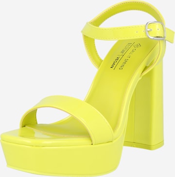CALL IT SPRING Sandal 'GRETCHEN' in Yellow: front