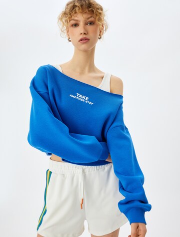 Koton Sweatshirt in Blau