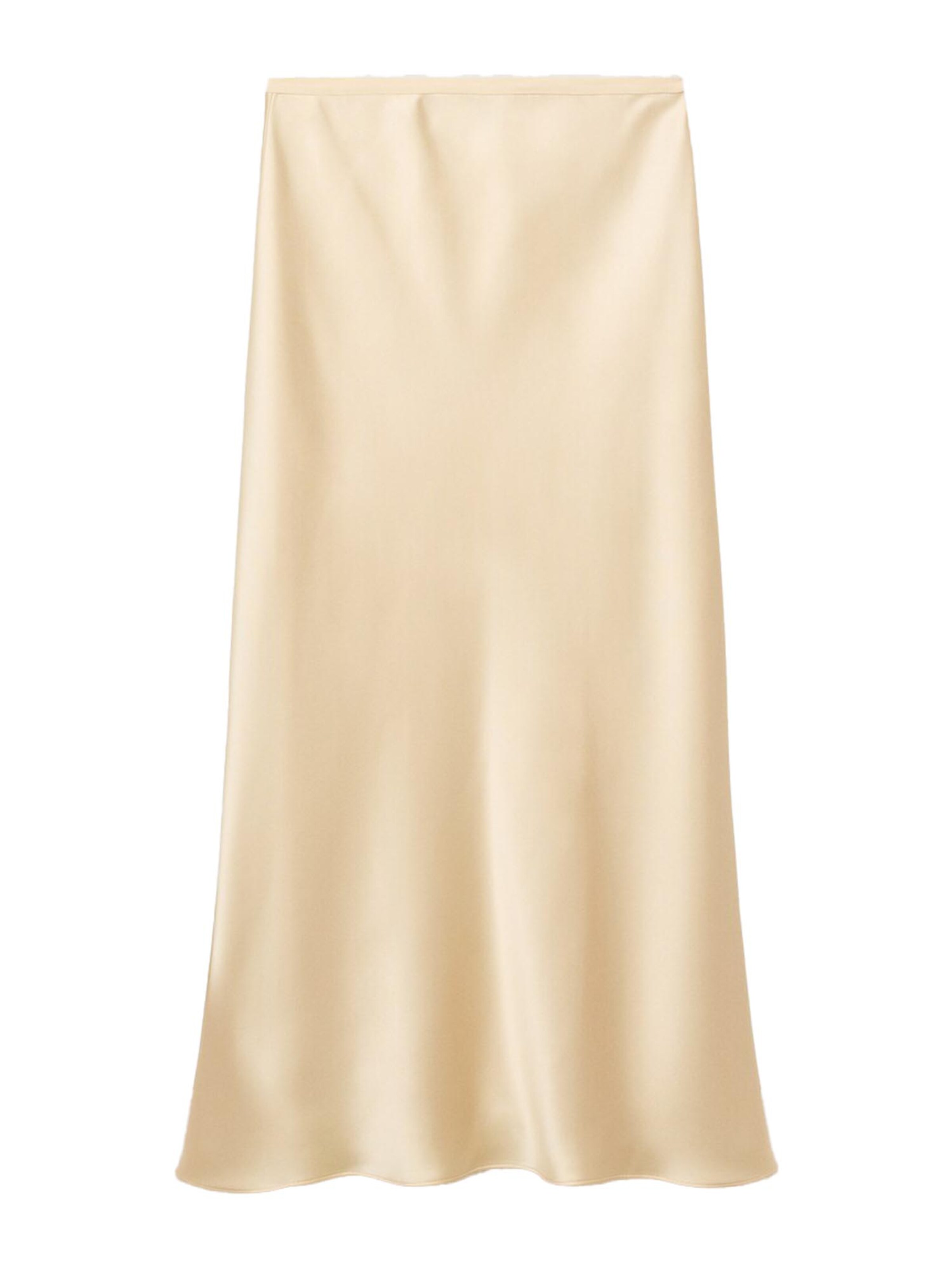 MANGO Nederdel 'MIA' i gul: forside