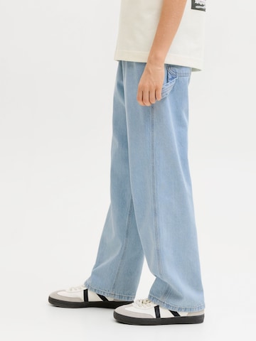 Jack & Jones Junior Loosefit Džíny 'JJIAlex' – modrá