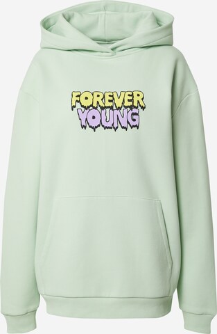 ABOUT YOU x Sharlota Sweatshirt 'Sharlota' in Green: front