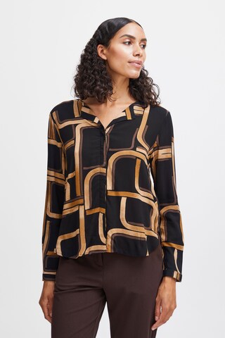 b.young - Blusa en negro: frente