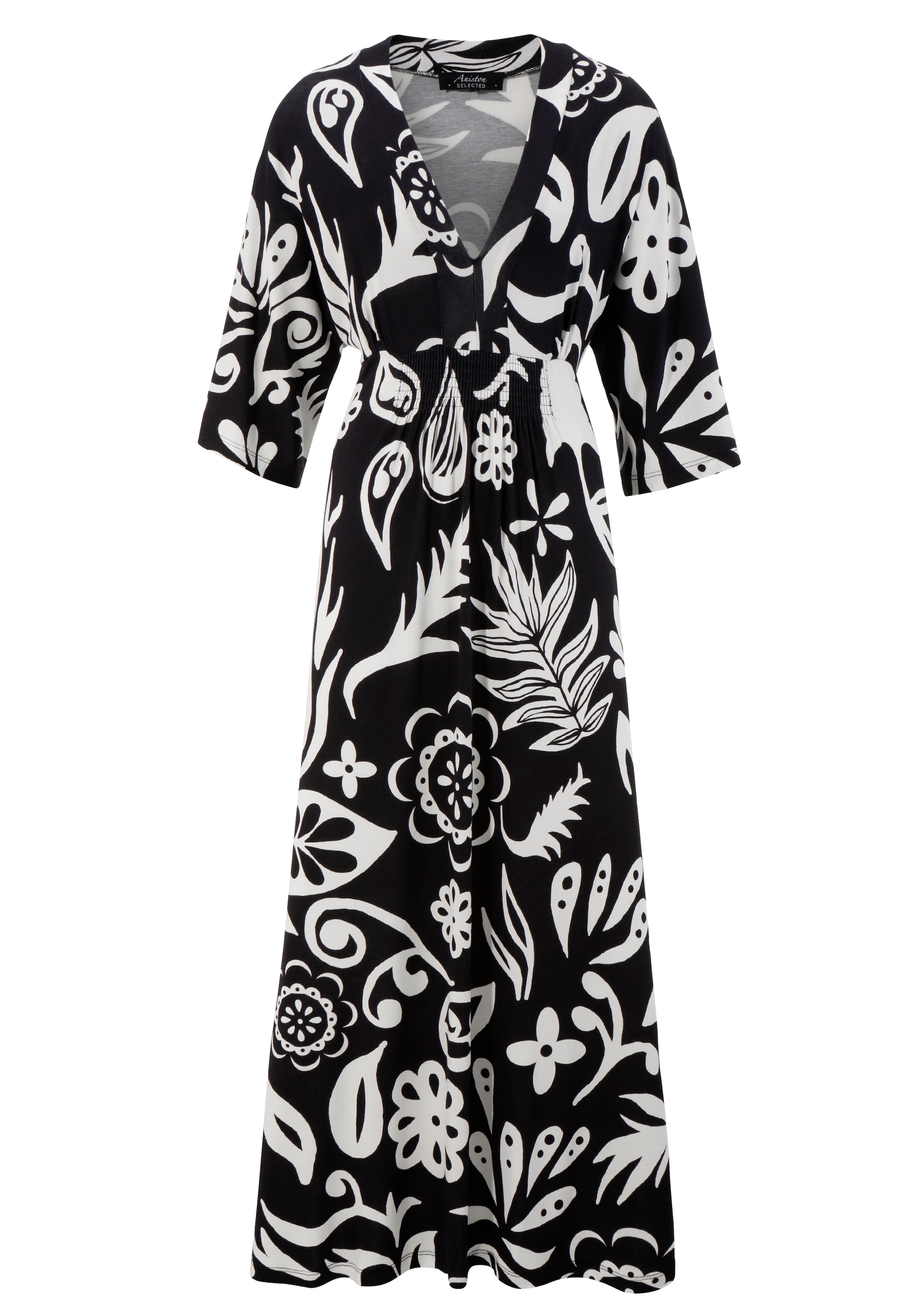 Aniston SELECTED Abendkleid in Schwarz: Vorderseite