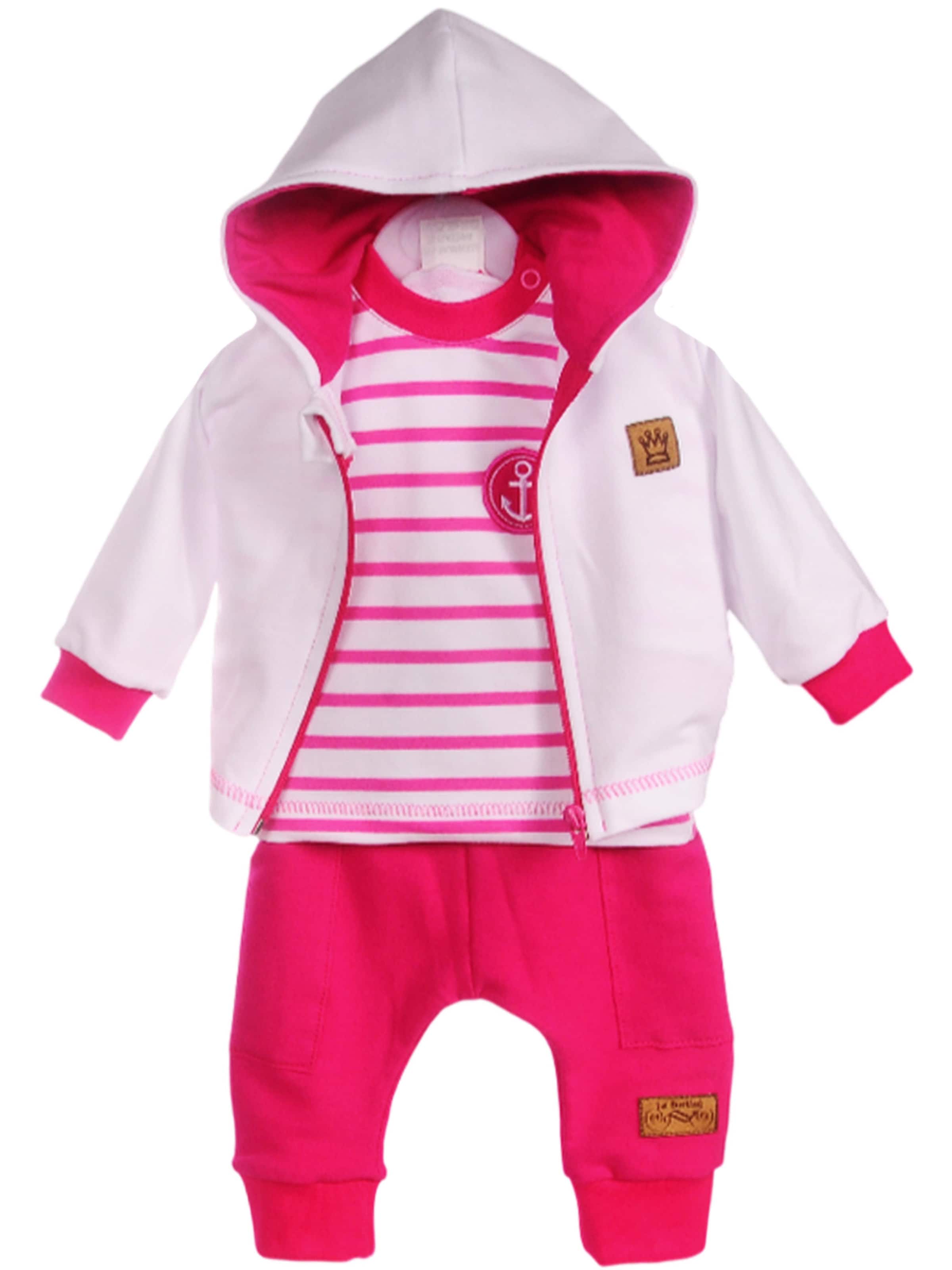 La Bortini Set in Pink: Vorderseite