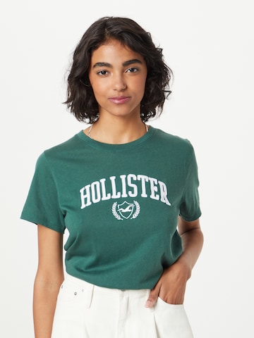 HOLLISTER T-Shirt in Grün: predná strana