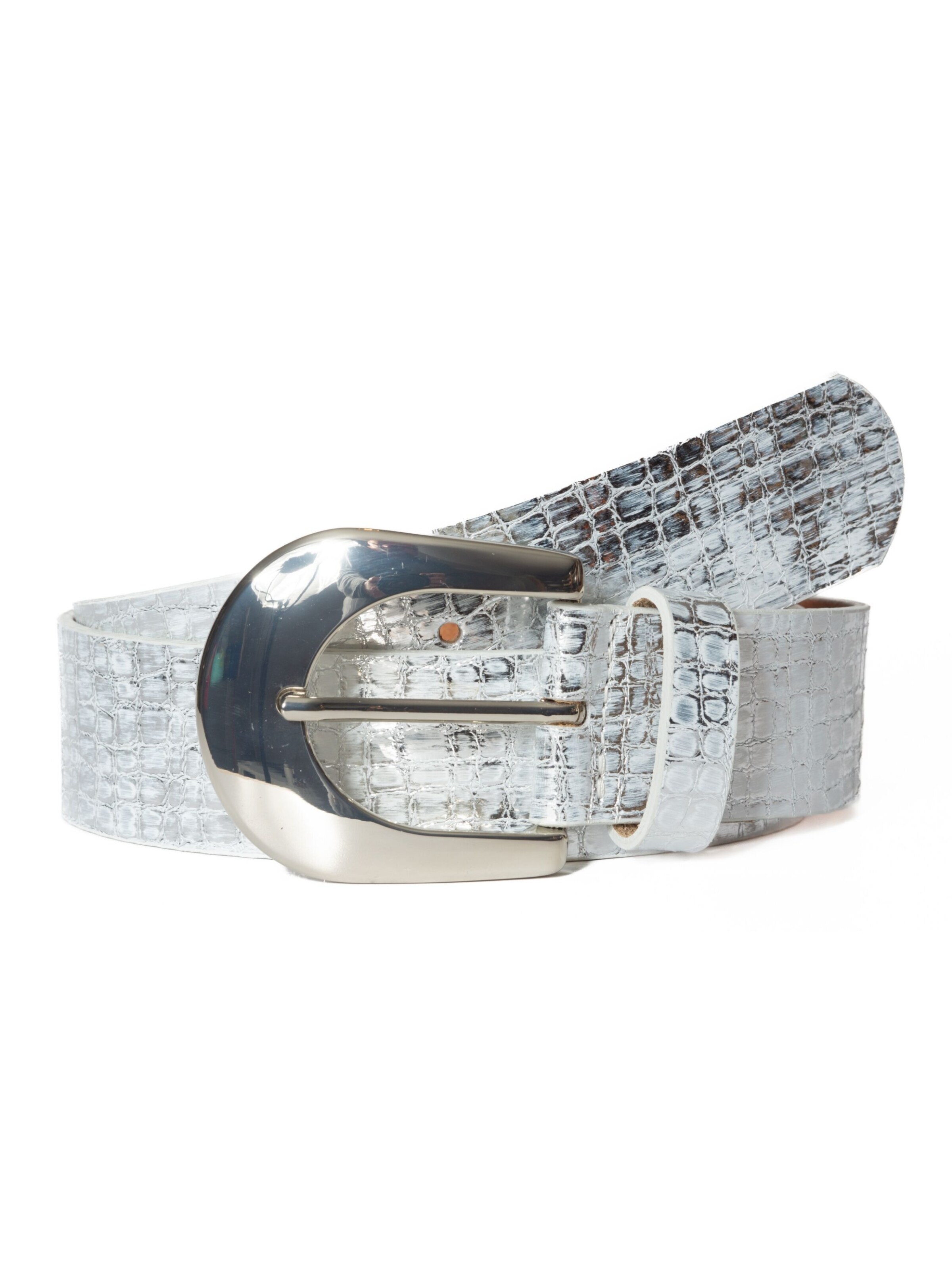 BA98 Riem in Zilver: voorkant