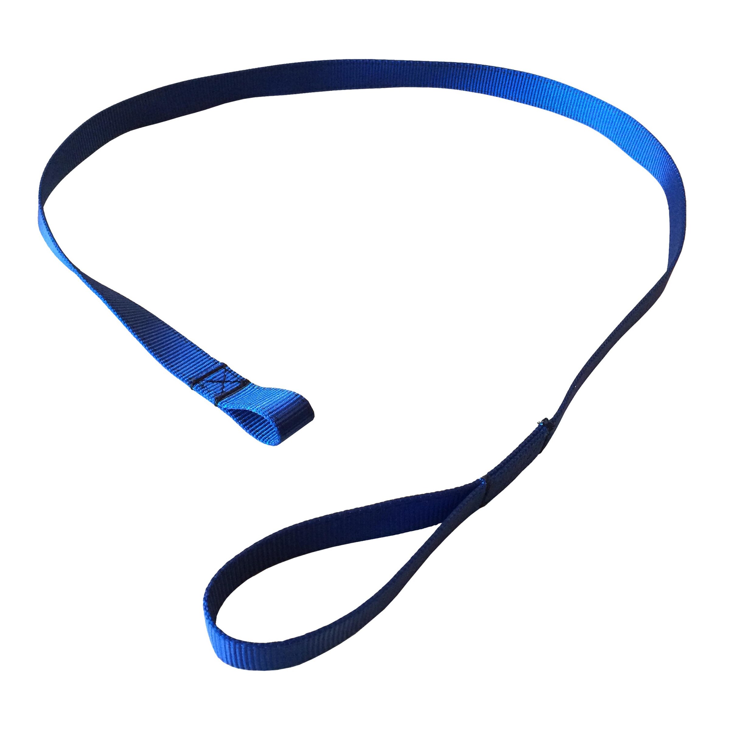 Ress Zugseil für Rodel in Blau: Vorderseite